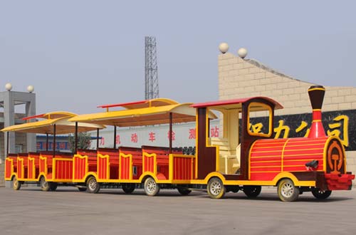 SOLID Wood Trackless Train for sale